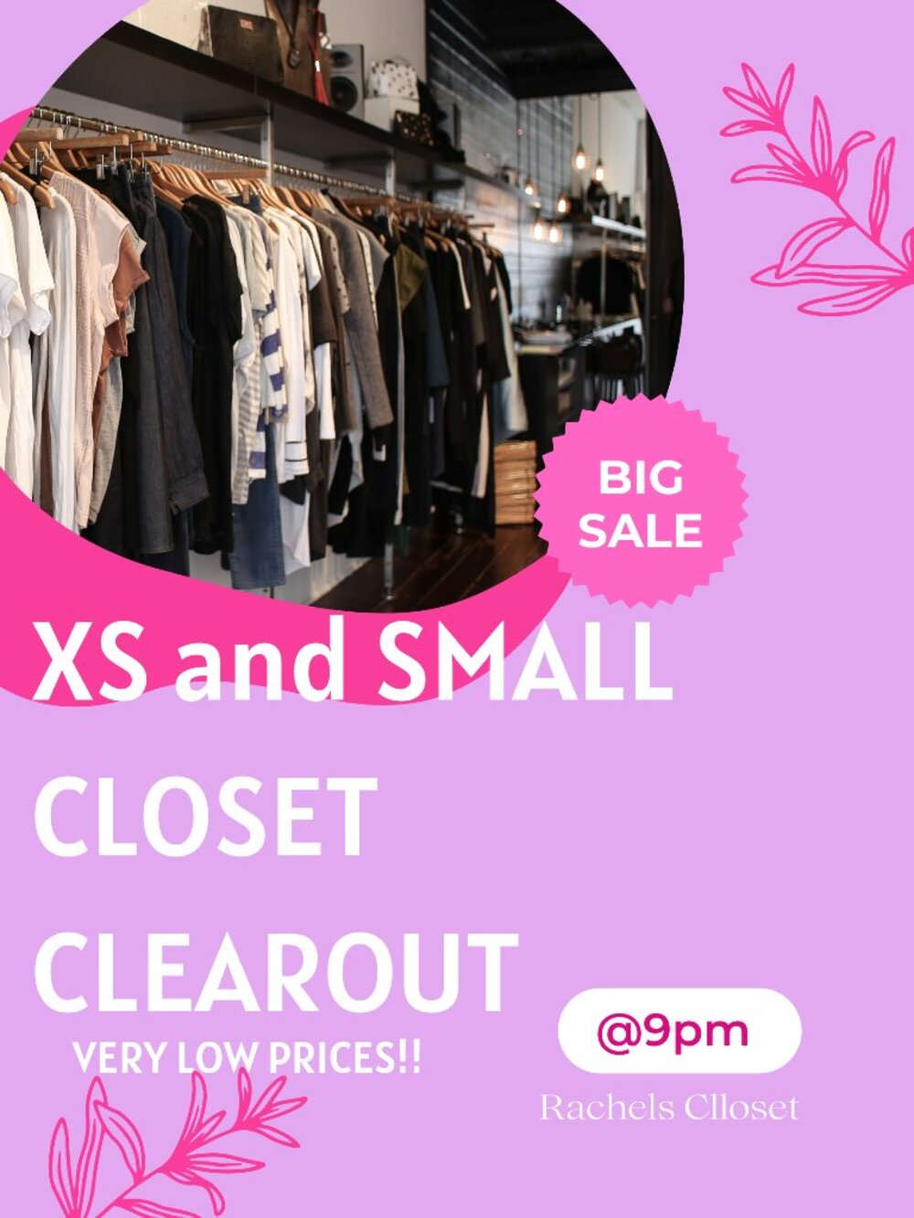 CLOSET CLEAROUT